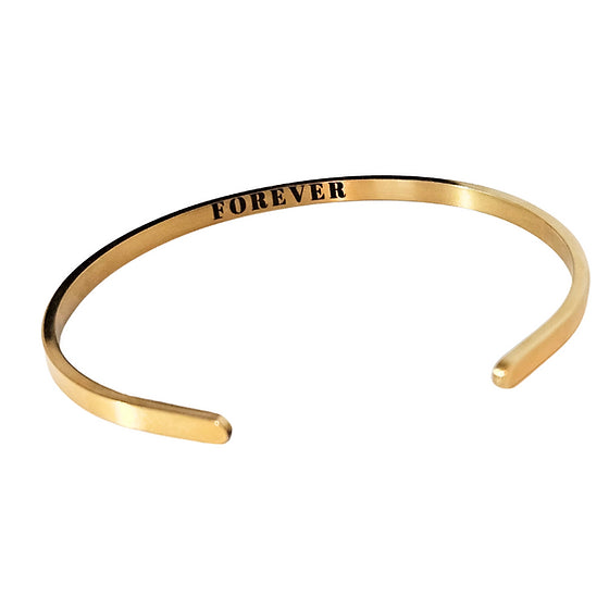 Custom Engrave Gold Bracelet 💧