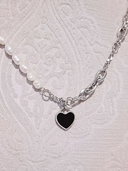 Sara Silver Necklace💧