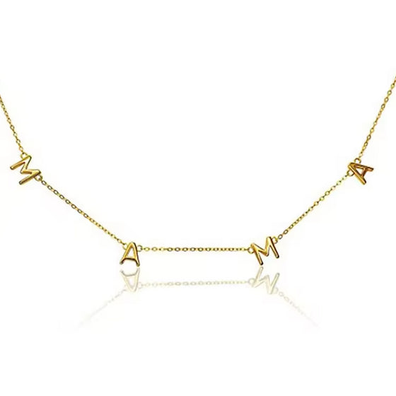 MAMA Gold Necklace💧