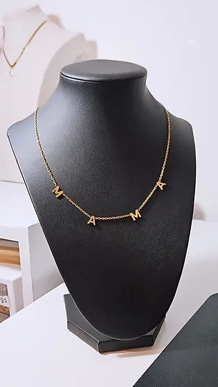 MAMA Gold Necklace💧