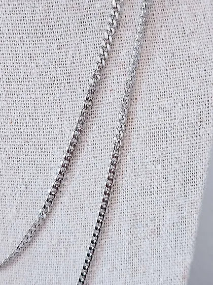 Basic Silver Necklace 👫 💧