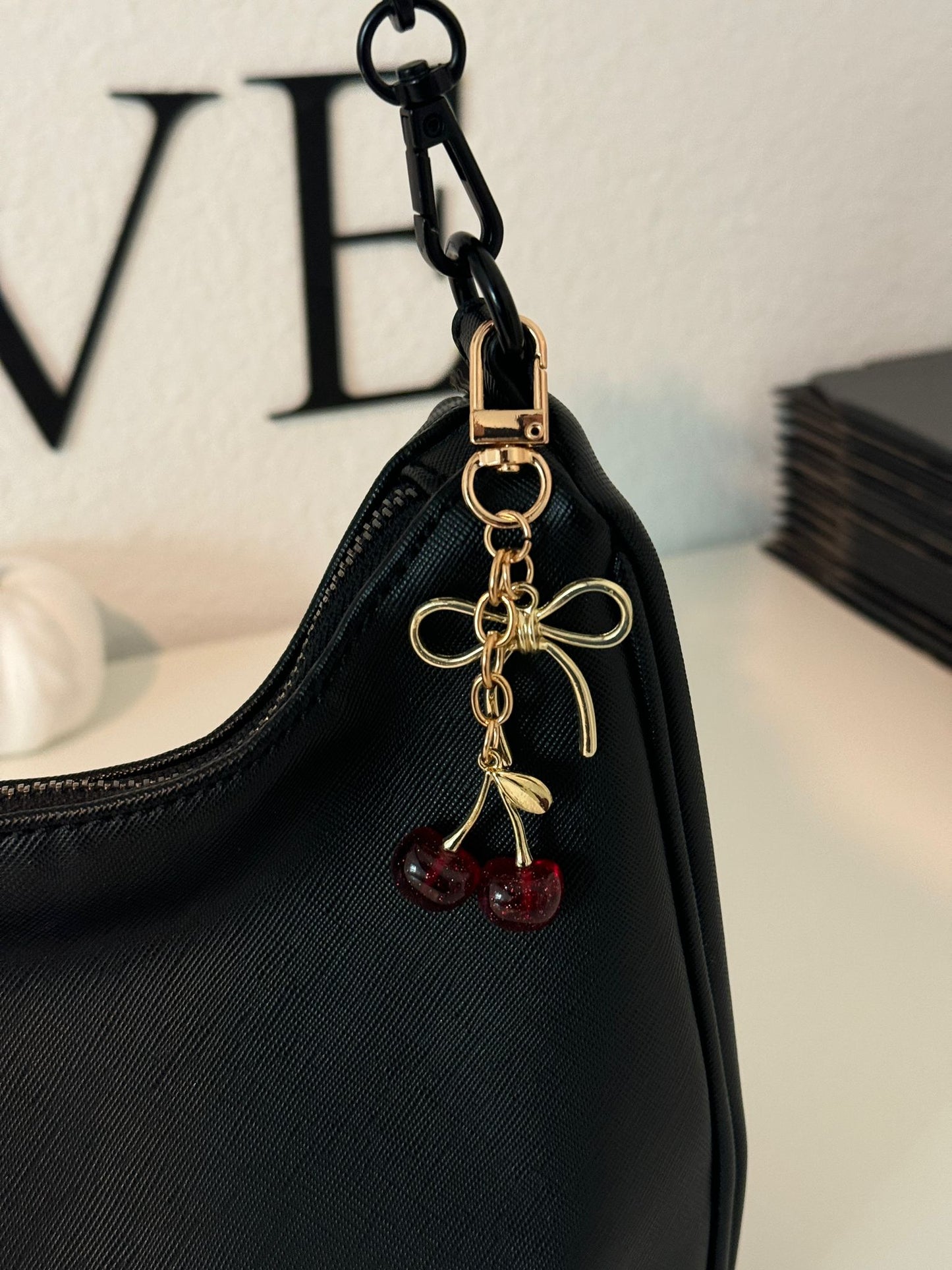 Cherry Keychain