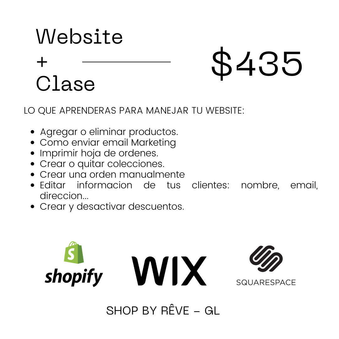 Creacion de Website