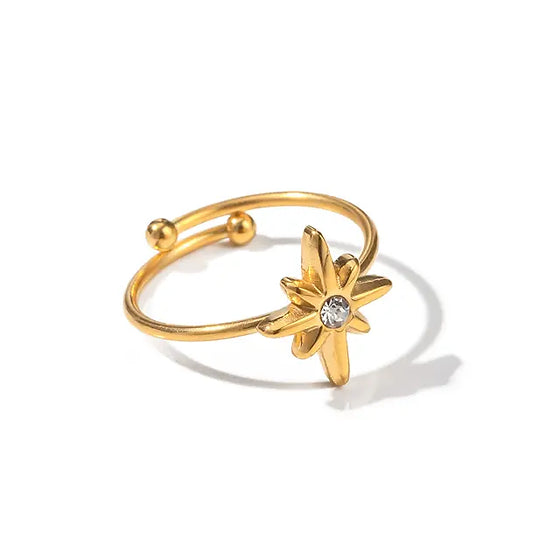 Catalina Star Adjustable Ring💧